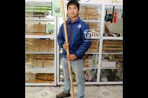  Tiin.vn: Gặp Mão Mèo, chủ nhân cây sáo trúc dài nhất Việt Nam