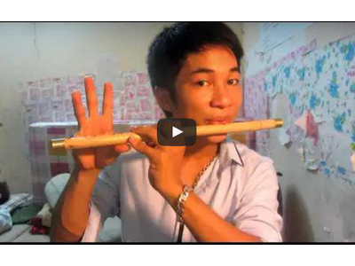  Làm sao để thổi sáo kêu to, rõ, tiếng trong.