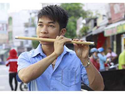  Sáo trúc Mão Mèo, chàng trai xứ nghệ